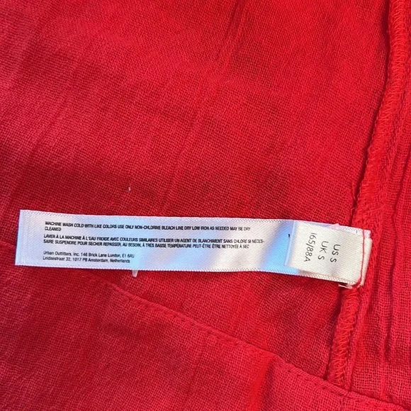 Free People Sunshine Season Midi Dress Red - Picture 14 of 16